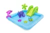 BESTWAY, 53052, Fantastic Aquarium, felfújható kis gyermekmedence, 2,39 x 2,06 x 0,86 m