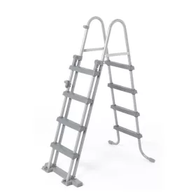   BESTWAY Biztonsági medence létra 4 fokos 122 cm magas medencékhez (58331)