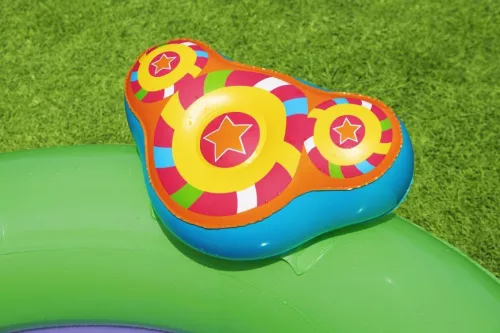 BESTWAY, 53117, Sing 'n Splash, felfújható gyermekmedence, 2,95 x 1,90 x 1,37 m