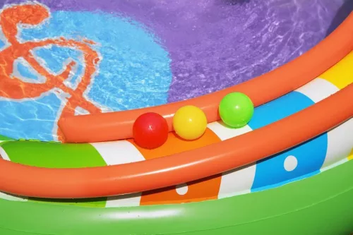 BESTWAY, 53117, Sing 'n Splash, felfújható gyermekmedence, 2,95 x 1,90 x 1,37 m