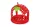 BESTWAY, 52387, Very Berry, felfújható kis gyermekmedence tetővel, 0,91 x 0,91 x 0,91 m