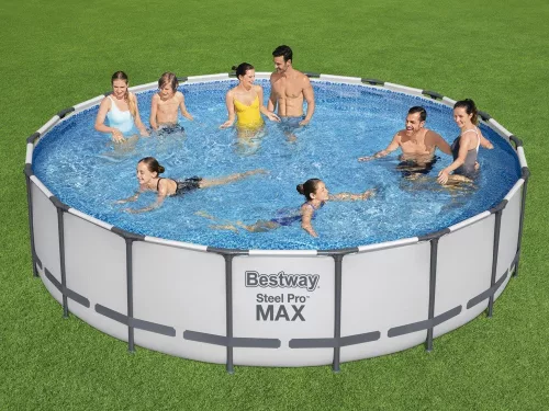 BESTWAY Steel Pro MAX Set medence D5,49m x 122cm (56462)
