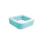 INTEX 57100, Play box, felfújható sokszínű gyermekmedence, 0,86 x 0,86 x 0,25 m