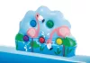 INTEX 57161, Jungle adventure play center felfújható gyermekmedence, 2,44 x 1,98 x 0,71 m