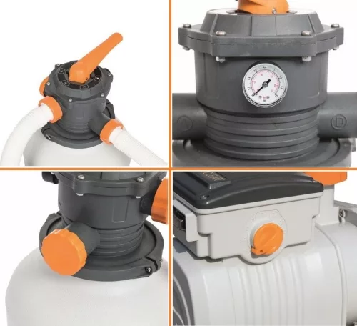 BESTWAY FlowClear, Homokszűrős vízforgató, 11,3 m3/h (58486)