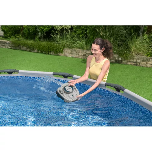 Automata medence porszívó, BESTWAY AquaTronix G150, világosszürke (58960)