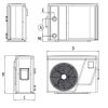 Aquark ELITE Inverter medence hőszivattyú 24,2 kW