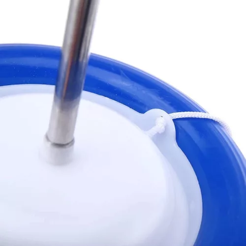 Medence hőmérő, körszámlapos kék