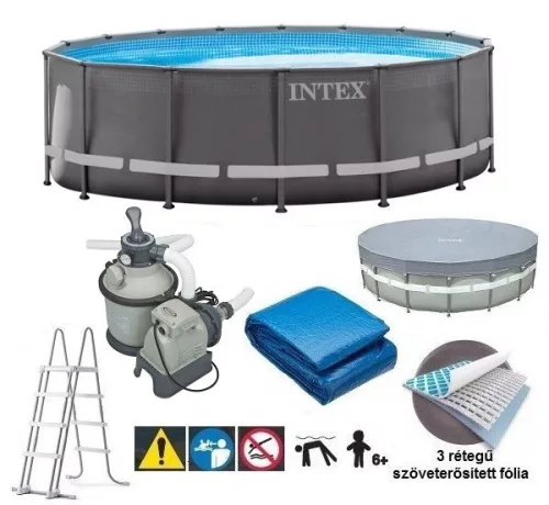 INTEX UltraSet XTR medence 488 x 122 cm homokszűrővel (26326)