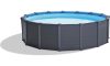 INTEX Graphite Gray Pool medence 478 x 124 cm (homokszűrővel) (26384GS)