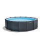 INTEX Graphite Gray Pool medence 478 x 124 cm (homokszűrővel) (26384GS)