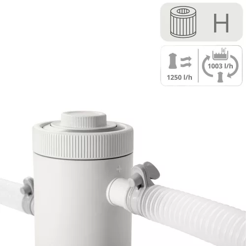 INTEX C330, Papírszűrős vízforgató 1,2m3/h (26602)
