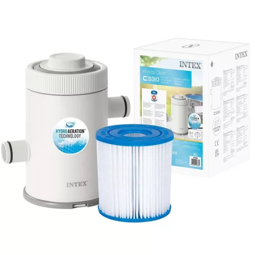INTEX C330, Papírszűrős vízforgató 1,2m3/h (26602)