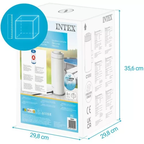 INTEX C530, Papírszűrős vízforgató 2m3/h (26604) bemutató darab