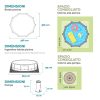 INTEX MetalPrism Set medence 366 x 122 cm (26718)
