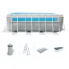 INTEX MetalPrism Set Vision négyszögletű medence 400 x 200 x 120 cm (26770)