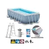 INTEX MetalPrism Set négyszögletű medence 400 x 200 x 122 cm (26790NP)