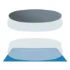 INTEX MetalPrism Set négyszögletű medence 488 x 244 x 107 cm (26792)