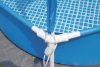 INTEX Metal Frame Canopy medence 183 x 38 cm, kék (28209)