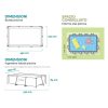 INTEX Metal medence 450 x 220 x 84 cm (28273)