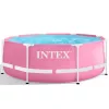 INTEX Metal medence 244 x 76 cm, rózsaszín (28290)