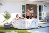 INTEX PureSPA Calacatta jacuzzi, 4 személyes, D175 x 71 cm, fehér (28464)