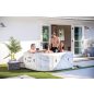 INTEX PureSPA Calacatta jacuzzi, 4 személyes, D175 x 71 cm, fehér (28464)