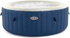 INTEX PureSpa Bubble Blue jacuzzi, 4 személyes, kerek, D180 x 66 cm, kék / fehér (28486)