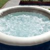 INTEX PureSpa Bubble Blue jacuzzi, 4 személyes, kerek, D180 x 66 cm, kék / fehér (28486)