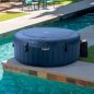 INTEX PureSpa Bubble Blue jacuzzi, 4 személyes, kerek, D180 x 66 cm, kék / fehér (28486)