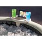 INTEX PureSPA jacuzzi pohártartó, LED világításal, telefon és tablet tartóval (28520)