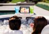 INTEX PureSPA jacuzzi pohártartó, LED világításal, telefon és tablet tartóval (28520)