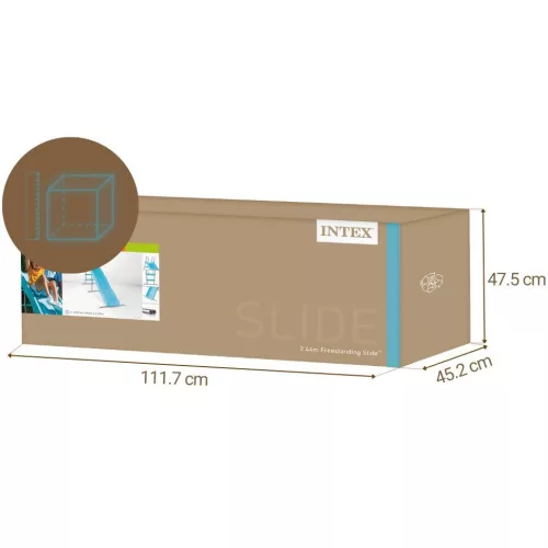INTEX Kerti csúszda, 251 x 84 x 147 cm (44107)