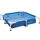 INTEX Square Frame Pet Pool Set kisállat medence szett, 152 x 152 x 30.5 cm (48402)
