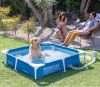 INTEX Square Frame Pet Pool Set kisállat medence szett, 152 x 152 x 30.5 cm (48402)