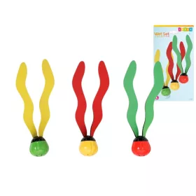   Víz alatti játék, Intex, Mókás labdák, 19 × 4 cm, többszínű, neoprén szalagokkal, búvárjátékhoz, süllyedő kialakítással (55503)