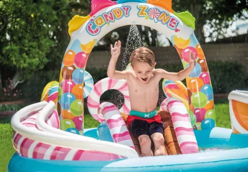 INTEX Candy Zone élménymedence 295 x 191 x 130cm (57149)