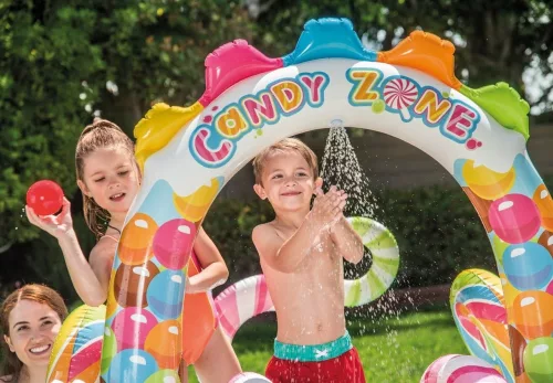 INTEX Candy Zone élménymedence 295 x 191 x 130cm (57149)