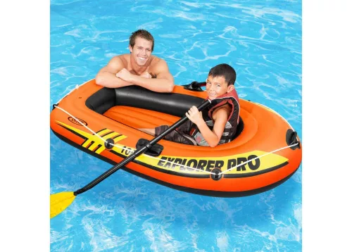 INTEX Explorer Pro 100 felfújható gumicsónak (1 személyes) 160 x 94 x 29cm (58355)