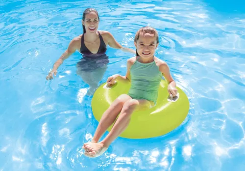 INTEX Hi-Gloss Zöld úszógumi D76cm (59258)