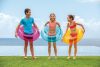 INTEX átlátszó sárga úszógumi D76cm (59260)