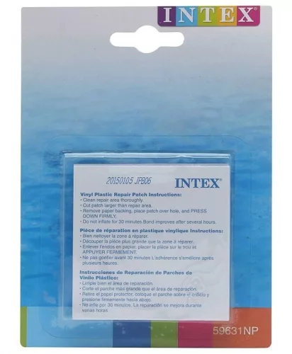 INTEX Javító szett, öntapadós folt (59631)
