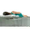 INTEX Classic Downy felfújható matrac, 152 x 203 x 25 cm, kék, plüss felső rész, 2in1 szelep, Wave Beam belső szerkezet (64759)