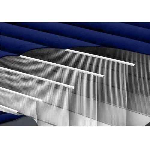 INTEX Classic Downy felfújható matrac, 152 x 203 x 25 cm, kék, plüss felső rész, 2in1 szelep, Wave Beam belső szerkezet (64759)