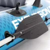 Felfújható csónak szett, Intex Excursion 5, 366 x 168 x 43 cm, kék, ötszemélyes, megerősített PVC, pumpával és evezőkkel (66325)