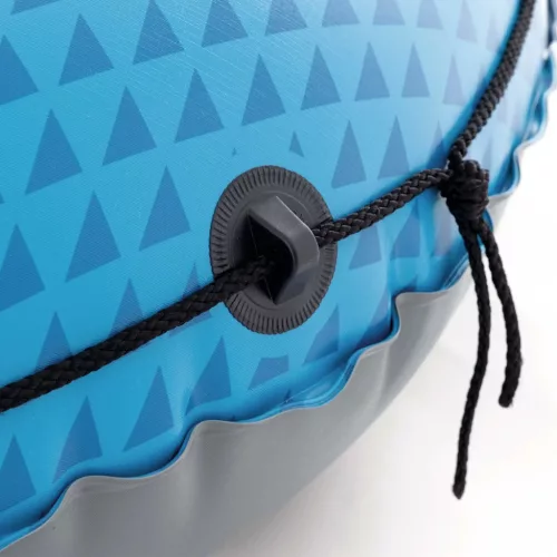 Felfújható csónak szett, Intex Excursion 5, 366 x 168 x 43 cm, kék, ötszemélyes, megerősített PVC, pumpával és evezőkkel (66325)