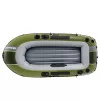 Felfújható csónak szett, Intex Seahawk 2, 236 x 114 x 41 cm, zöld, kétszemélyes, megerősített PVC, pumpával és evezőkkel (66332)
