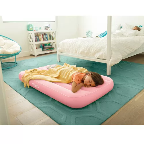 INTEX Cozy Kidz felfújható matrac, rózsaszín, 88 x 157 x 18cm (66803)