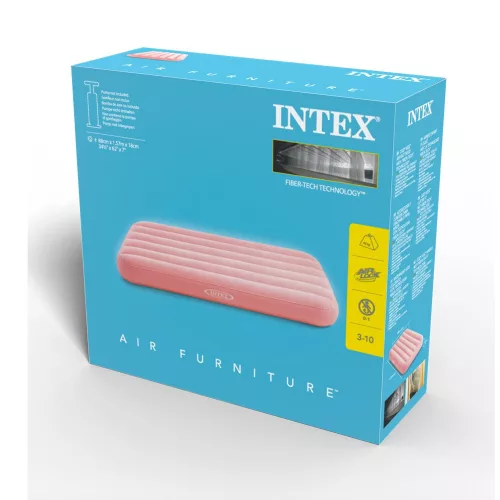 INTEX Cozy Kidz felfújható matrac, rózsaszín, 88 x 157 x 18cm (66803)