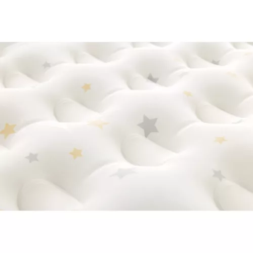 Felfújható vendégágy gyerekeknek, Intex Kidz, 168 x 107 x 25 cm, bézs, kivehető belső matraccal, leesésgátló peremmel, kézi pumpával és hordtáskával (66811)